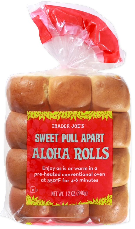 Trader Joe's Sweet Pull-Apart Aloha Rolls 12 oz