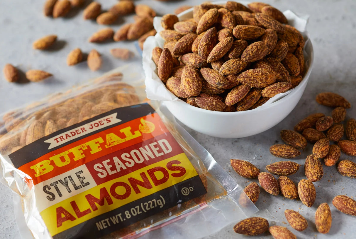 Trader Joes Buffalo Style Seasoned Almonds/8 Oz