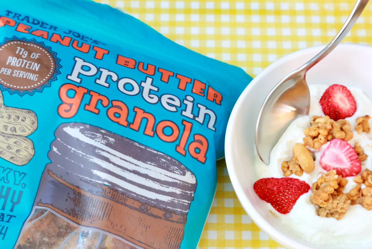 Trader Joe's Peanut Butter Protein Granola Crunchy Snack 12 oz