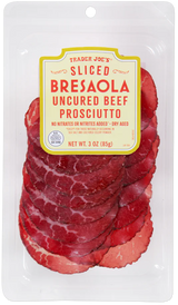 Sliced Bresaola Uncured Beef Prosciutto 3 oz