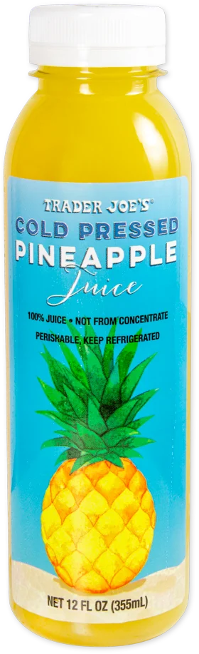 Cold Pressed Pineapple Juice - 12 Fl Oz