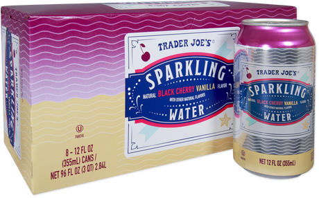 Black Cherry Vanilla Sparkling Water 12 Fl Oz