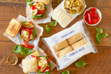 Ciabatta Rolls 12 oz Light & Crispy