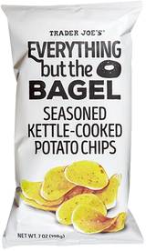 Trader Joe’s Everything But The Bagel Seasoned Potato Chips/7 Oz