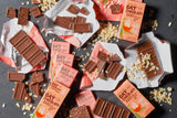 Trader Joes Oat Chocolate Bars With Crispy Rice & Cocoa Nibs/2.65 Oz