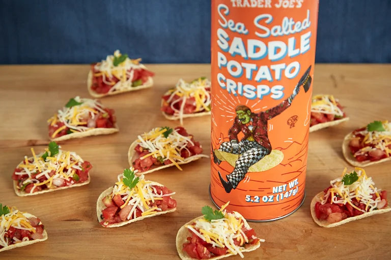 Trader Joe's Sea Salted Saddle Potato Crisps 5.2 oz