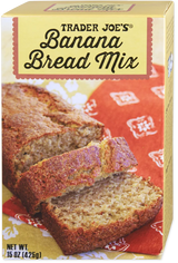 Trader Joe's Banana Bread Mix - Moist & Delicious Baking Delight 15 oz