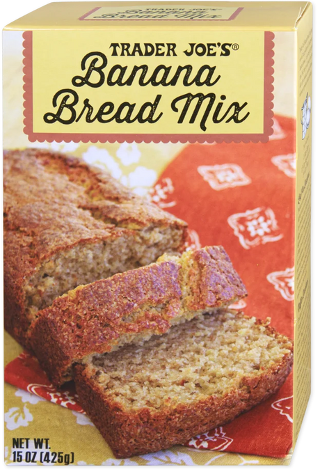 Trader Joe's Banana Bread Mix - Moist & Delicious Baking Delight 15 oz