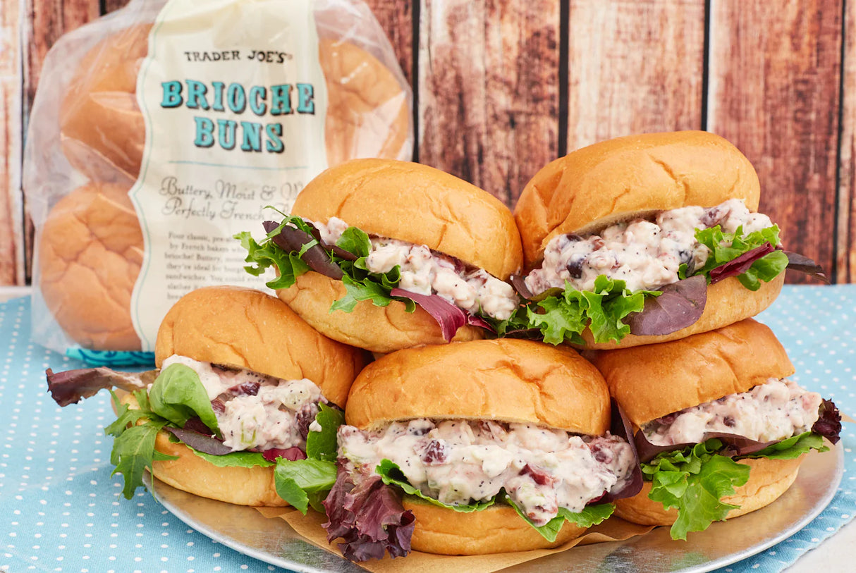 Trader Joes Brioche Buns/9.45 Oz