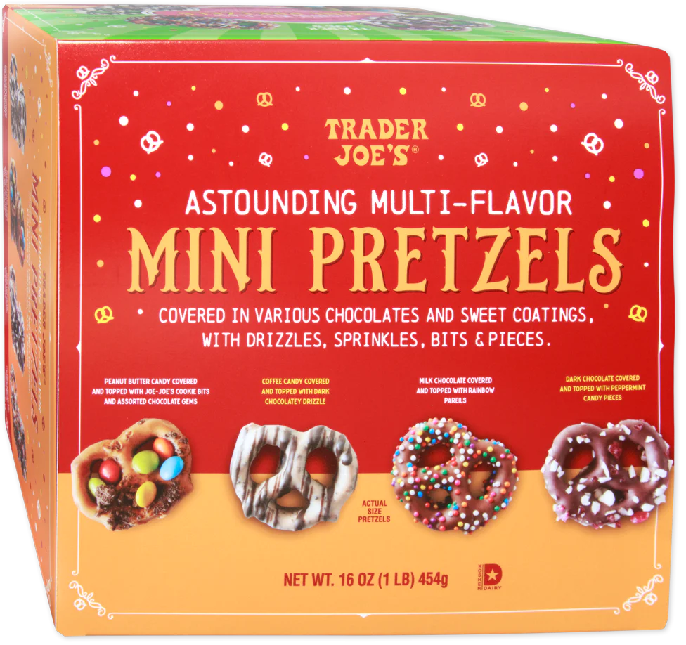 Astounding Multi-Flavor Mini Pretzels 16 oz