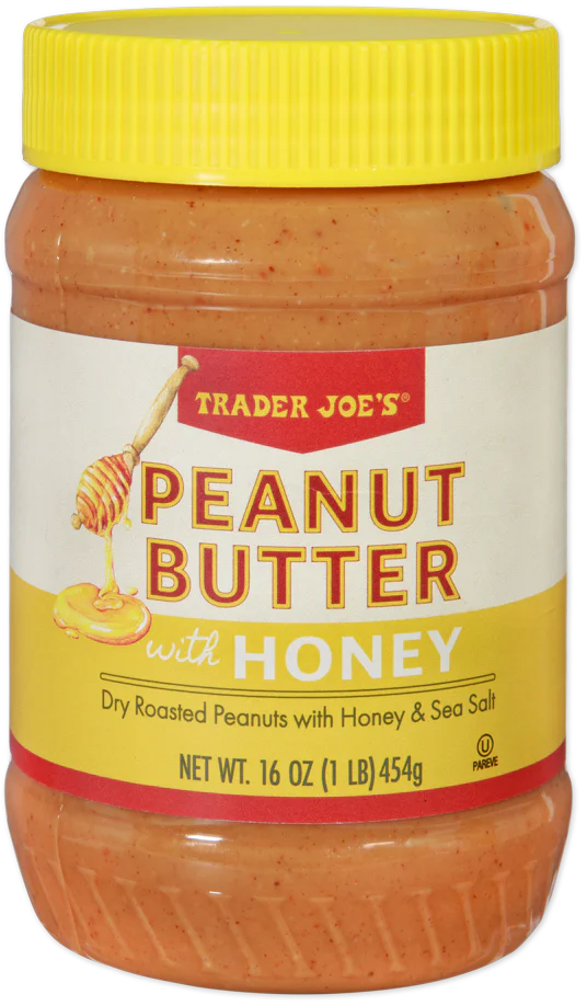 Peanut Butter with Honey 16 oz Creamy & Sweet