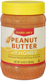 Peanut Butter with Honey 16 oz Creamy & Sweet