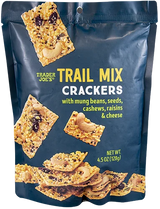 Trader Joe's Trail Mix Crackers For Flavorful Snack 4.5 oz