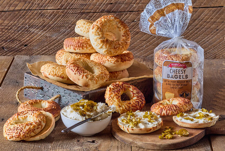 Cheesy Bagels 12 oz Soft & Savory