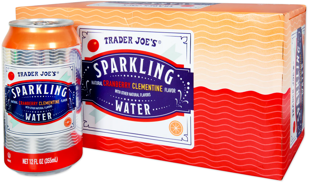 Cranberry Clementine Sparkling Wate 12 Fl Oz
