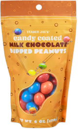 Trader Joes Candy Coated Chocolate Peanuts/6 Oz