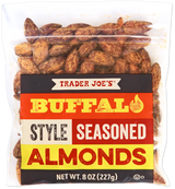 Trader Joes Buffalo Style Seasoned Almonds/8 Oz