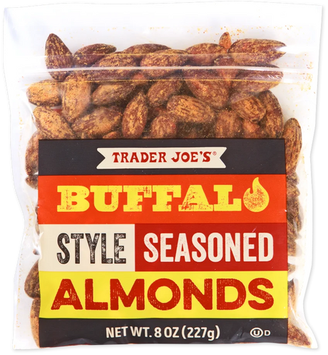 Trader Joes Buffalo Style Seasoned Almonds/8 Oz