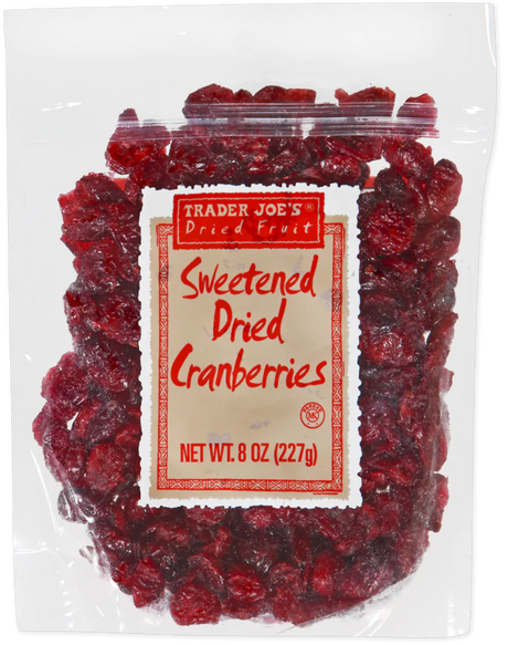 Sweetened Dried Cranberries 8 Oz