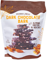 Trader Joes Dark Chocolate Bark/10 Oz