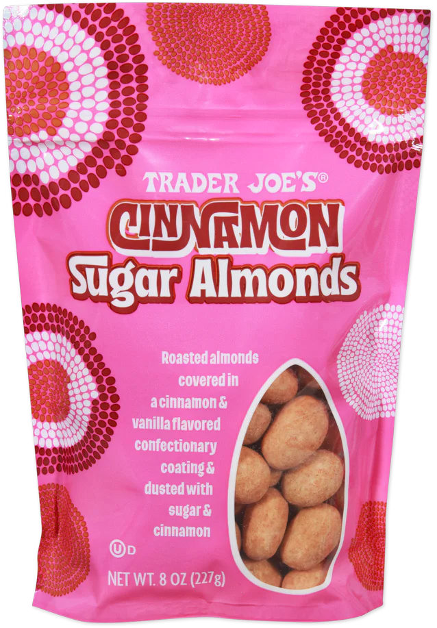 Cinnamon Sugar Almonds 8 Oz