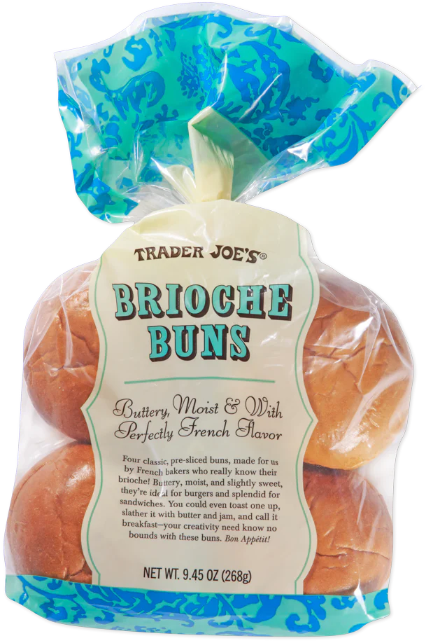 Trader Joes Brioche Buns/9.45 Oz