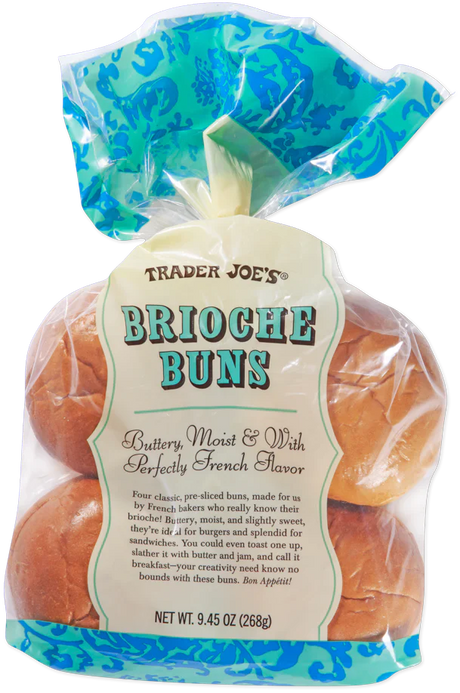 Trader Joes Brioche Buns/9.45 Oz