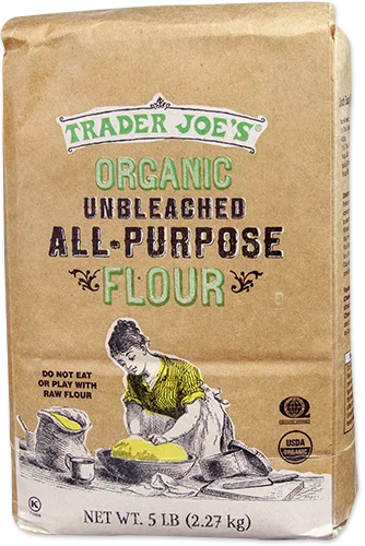 Trader Joe's Organic Unbleached All-Purpose Flour 5 lb