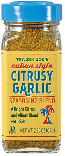 Trader Joe’s Cuban Style Citrusy Garlic Seasoning Blend/2.25 Oz