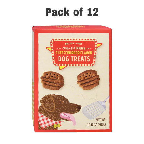 Traders Joe's Grain Free Cheeseburger Flavor Dog Treats