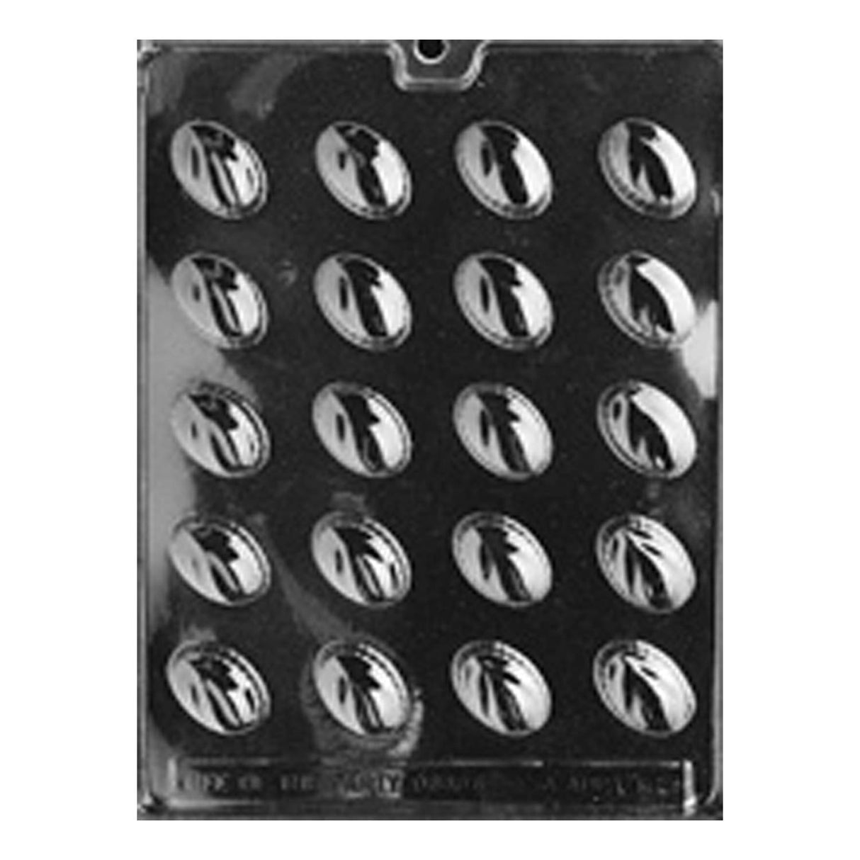 Oval Leaf Chocolate Mold - LPAO069