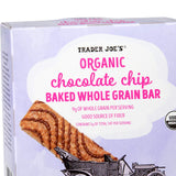 Organic Chocolate Chip Baked Whole Grain Bar /1.27 Oz