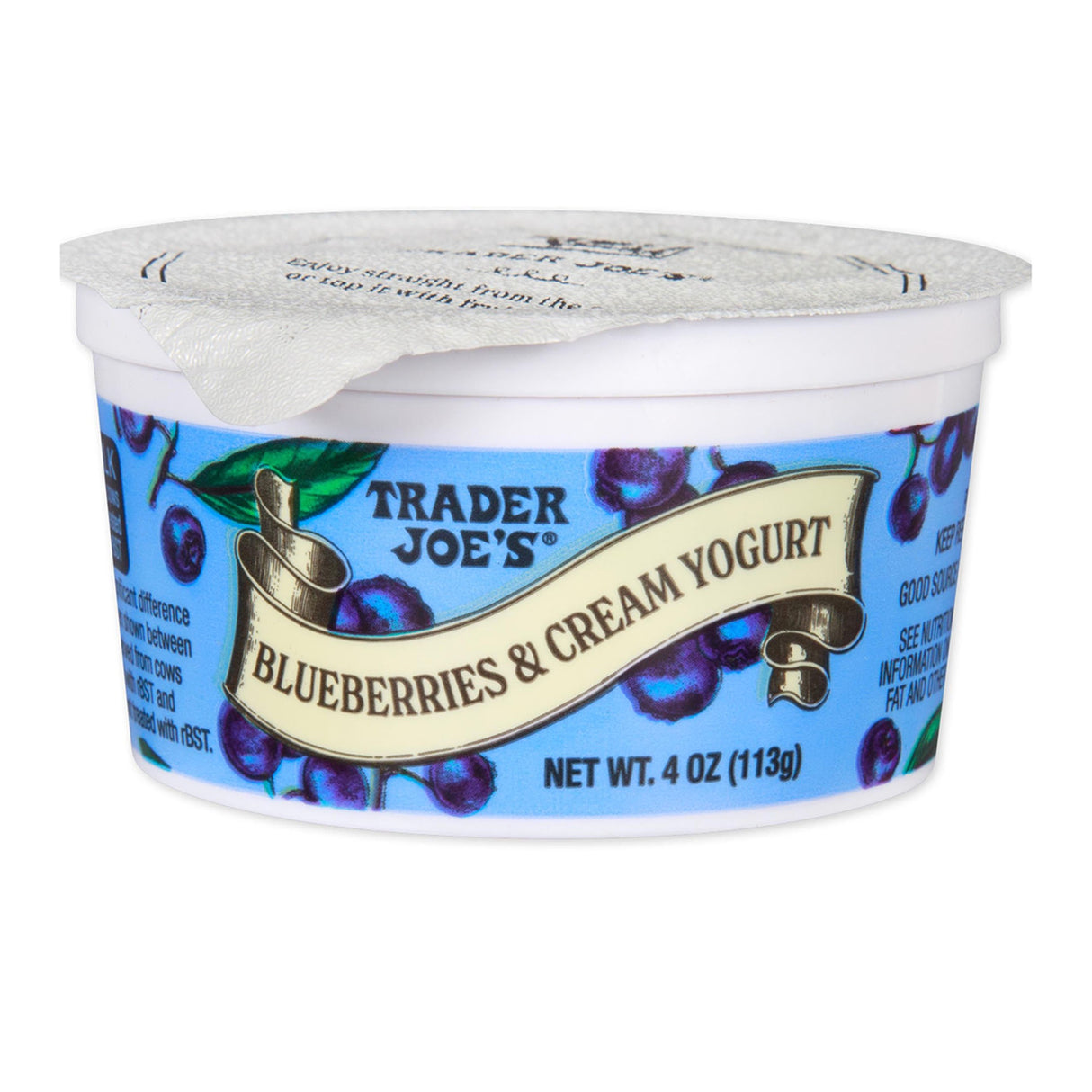 Blueberries & Cream Yogurt - 16 Oz